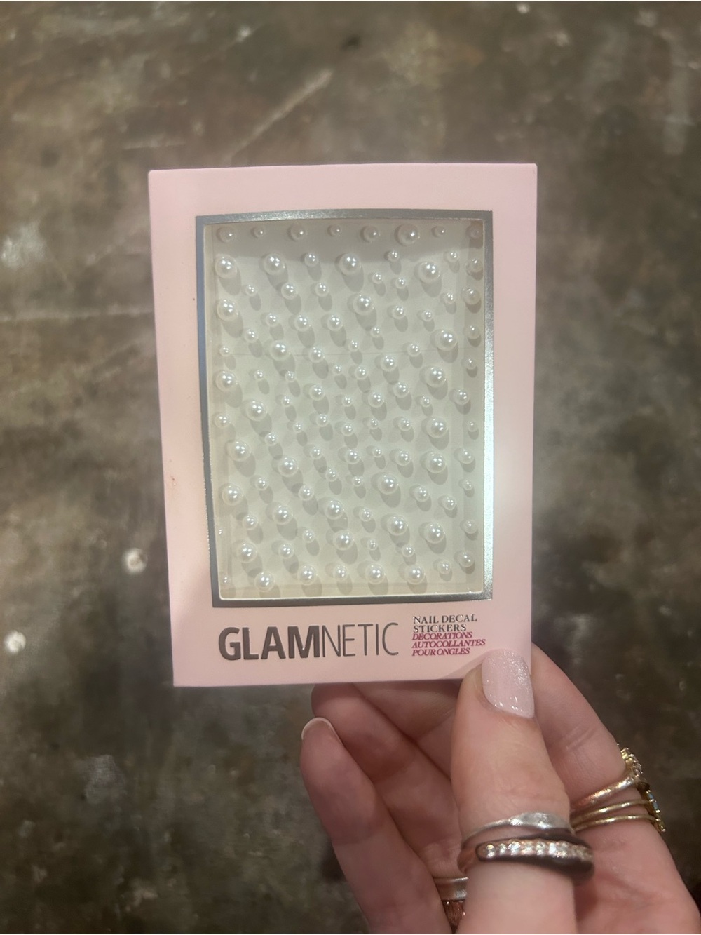 Glamnetic - Pearl Nail Decal Stickers